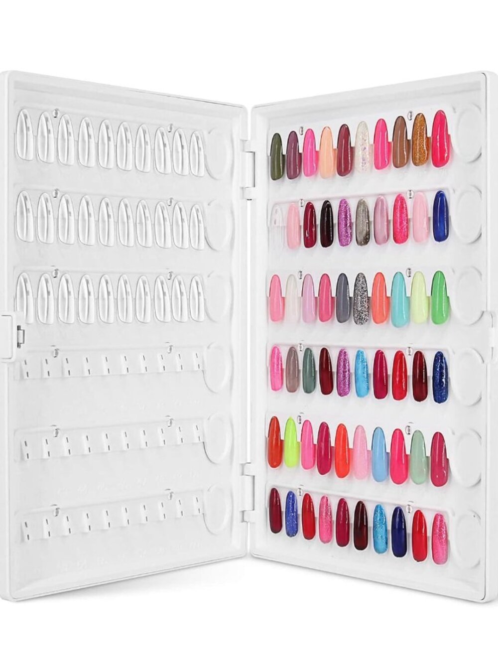 Nail Color Swatches 120 Nail Polish Color Display Sample Book C10